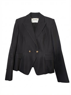 Camilla and Marc Marguerite Double Breasted Blazer Black AU 10 - Image 1