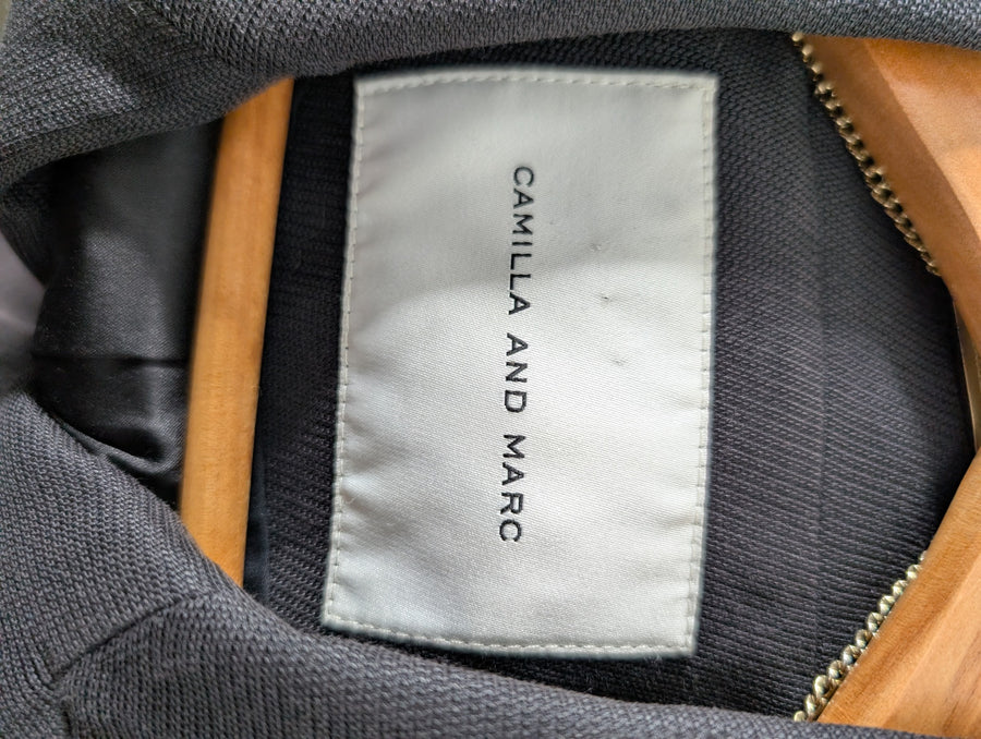 Camilla and Marc Marguerite Double Breasted Blazer Black AU 10 - Image 3