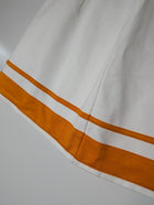 Maeve by Anthropologie Striped Mini Skirt White and Orange Size XL - Image 2