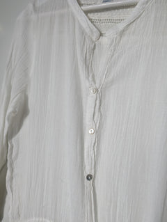 Eberjey Gauze Lace Trim Romper White Women's M/L - Image 4