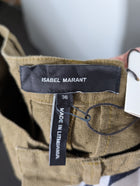Isabel Marant Utah Linen Blend Trousers Bronze Size 36 - Image 6