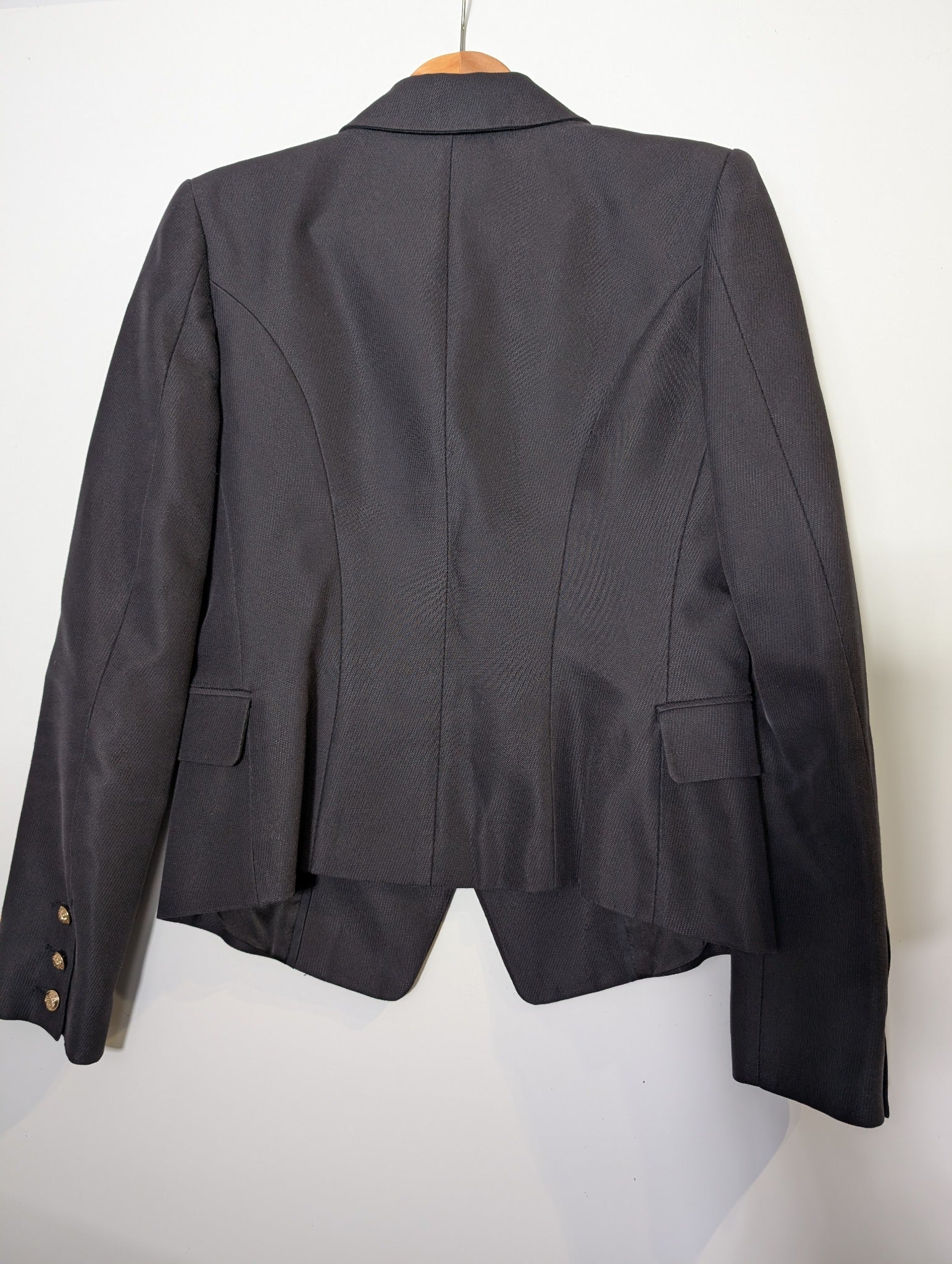 Camilla and Marc Marguerite Double Breasted Blazer Black AU 10 - Image 5