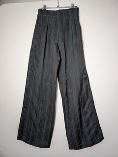 Ginger & Smart Abstract Print Jumpsuit Dark Blue and Tan Size 8 - Image 8