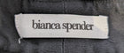 Bianca Spender Velvet Halter Neck Evening Gown Black Size 14 - Image 3