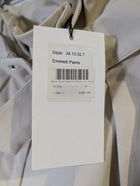 ANNA QUAN Emmett Wide-Leg Belted Trousers Beige AU 8 - Image 7