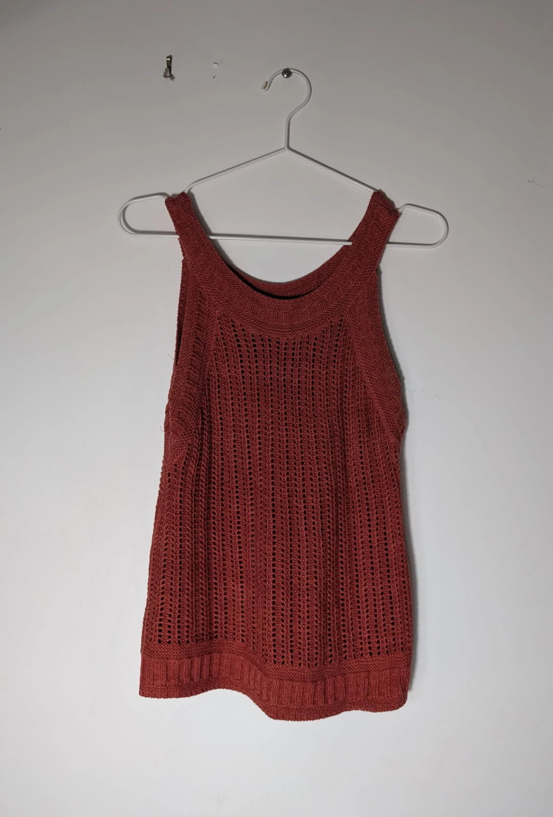 Oxford Woman Rust Knit Tank Top Size 10 - Image 4