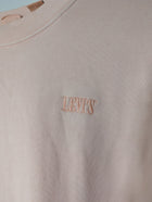 Levi's Embroidered Logo Crewneck Sweatshirt Pink Size S - Image 2