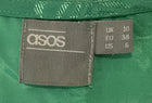 ASOS Green Tropical Print Open Front Kimono Cardigan Size US 6 - Image 2