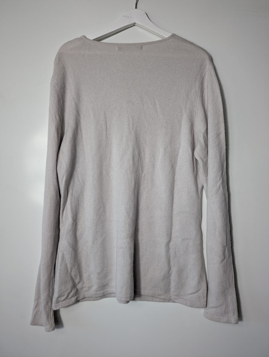 Scots 1748 Crew Neck Sweater Beige XL - Image 4