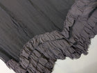 Lee Mathews Silk Chiffon Ruffle Hem Slip Dress Black Size 1 - Image 3