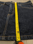 Cotton On Women's Dark Wash Denim Mini Skirt - Size 30 - Image 10