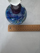Ogishi Mizuno Studio Glass Perfume Bottle Art Glass Signed Murano Style  - Image 11