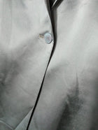 Goelia Satin Blazer Teal Women's Size XL - Image 10