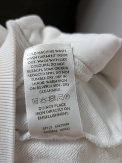 Country Road Women's Sweatshirt White Side Zip Detail - Image 2