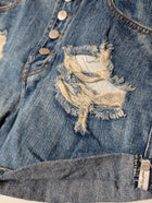 One Teaspoon Bandits Denim Shorts Blue Size 26 - Image 3