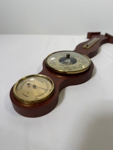Vintage Fischer Wall-Mounted Weather Station - Barometer, Thermometer, Hygrometer - Image 10