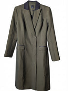 Josh Goot Double Breasted Coat Dress Olive Green Size S NWT - Image 1