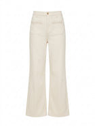 Love & Roses Wide Leg Trousers Cream US 8 / UK 12 - Image 1