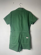 Insight Green Cotton Collared Romper Jumpsuit - Image 6