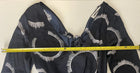 Milkandhoney Navy Blue Sunburst Pattern Cotton Dress Size 12 - Image 7