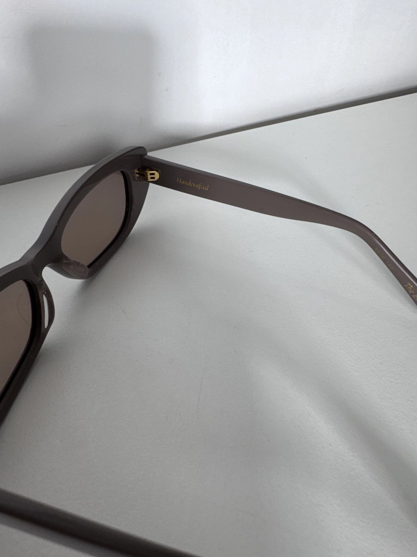 LUVLOU Taupe Cat-Eye Sunglasses Handcrafted Frames - Image 9