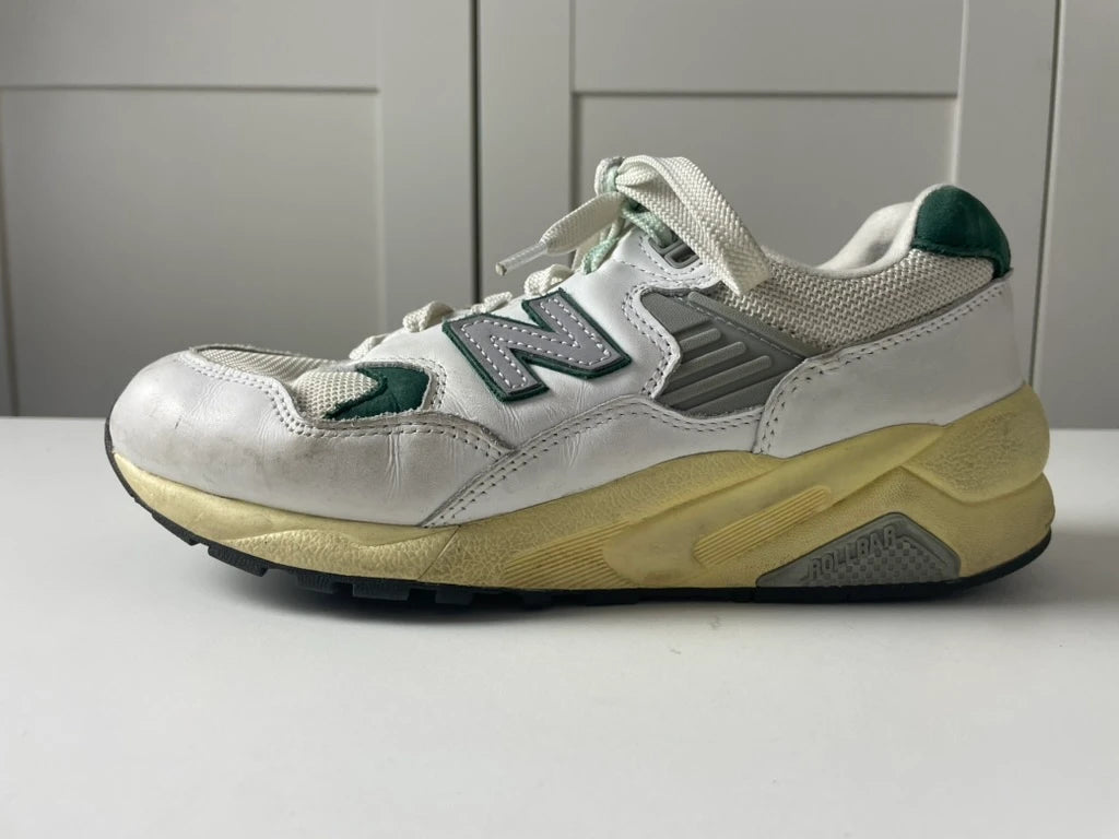 New Balance 580 Sneakers White Green Grey ROLLBAR Men's Shoes - Image 7