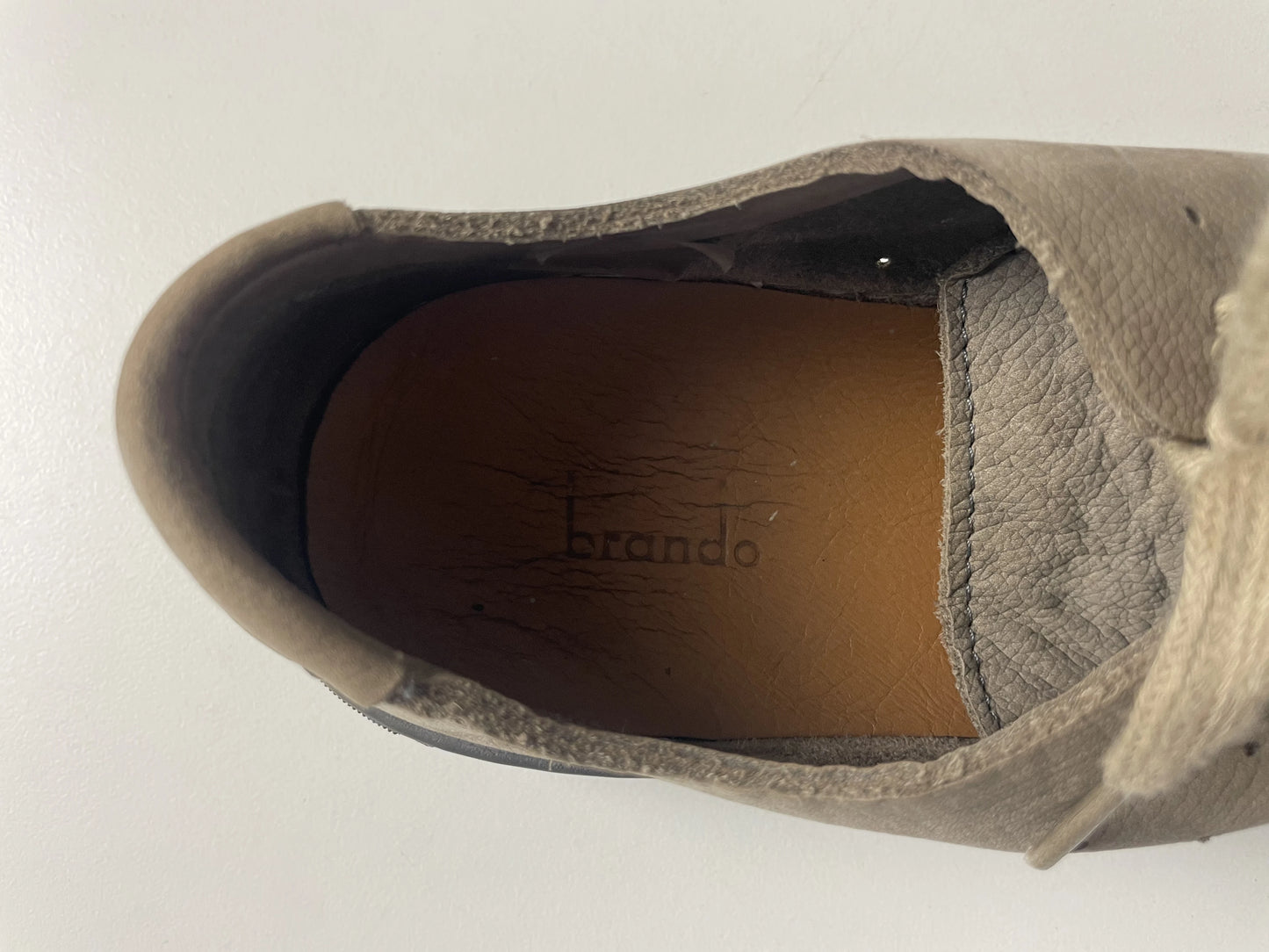 Brando Beige Suede Sneakers - Image 7