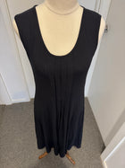 Paula Ryan Black Sleeveless Scoop Neck Dress Size M - Image 3