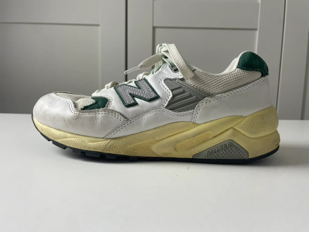 New Balance 580 Sneakers White Green Grey ROLLBAR Men's Shoes - Image 8