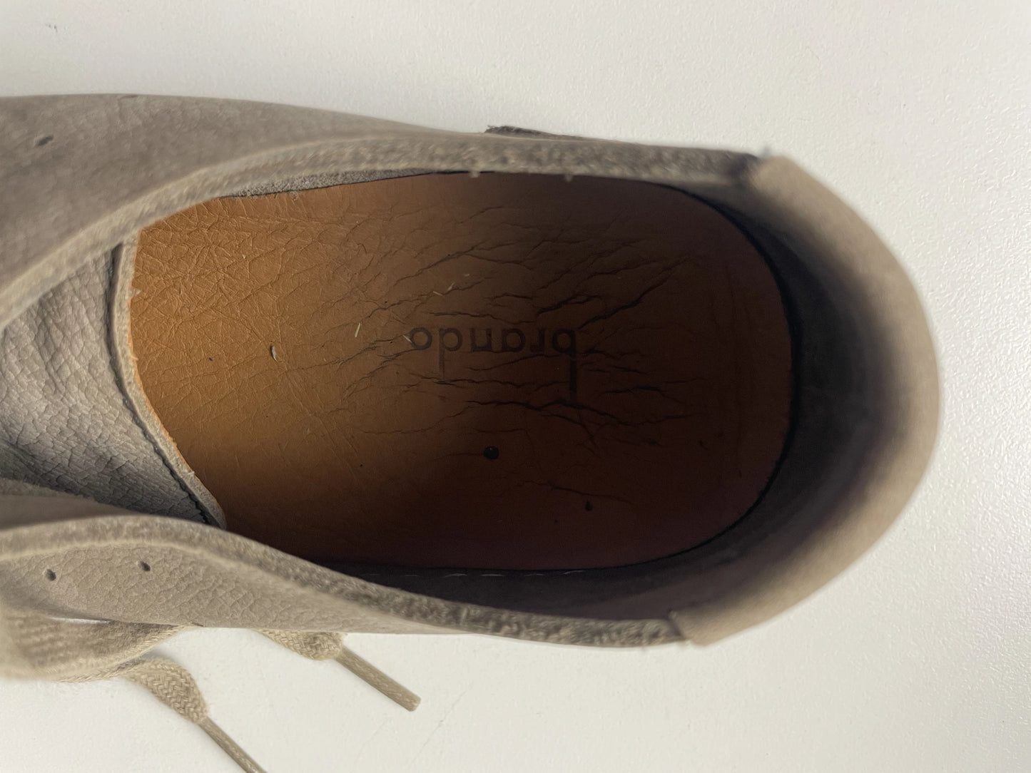 Brando Beige Suede Sneakers - Image 9