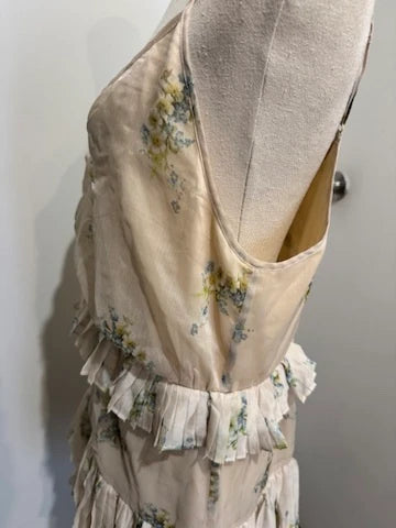 Stevie May Cream Floral Spaghetti Strap Dress - Image 7