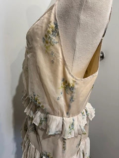 Stevie May Cream Floral Spaghetti Strap Dress - Image 7