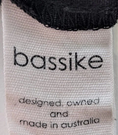 Bassike Women's Linen Shorts Dark Grey Size 2 - Image 8