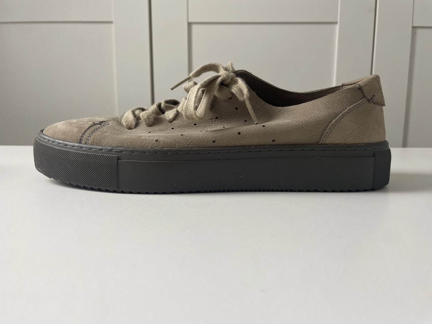 Brando Beige Suede Sneakers - Image 10
