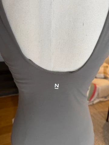 Noli Grey Sleeveless Scoop Neck Bodysuit - Image 7