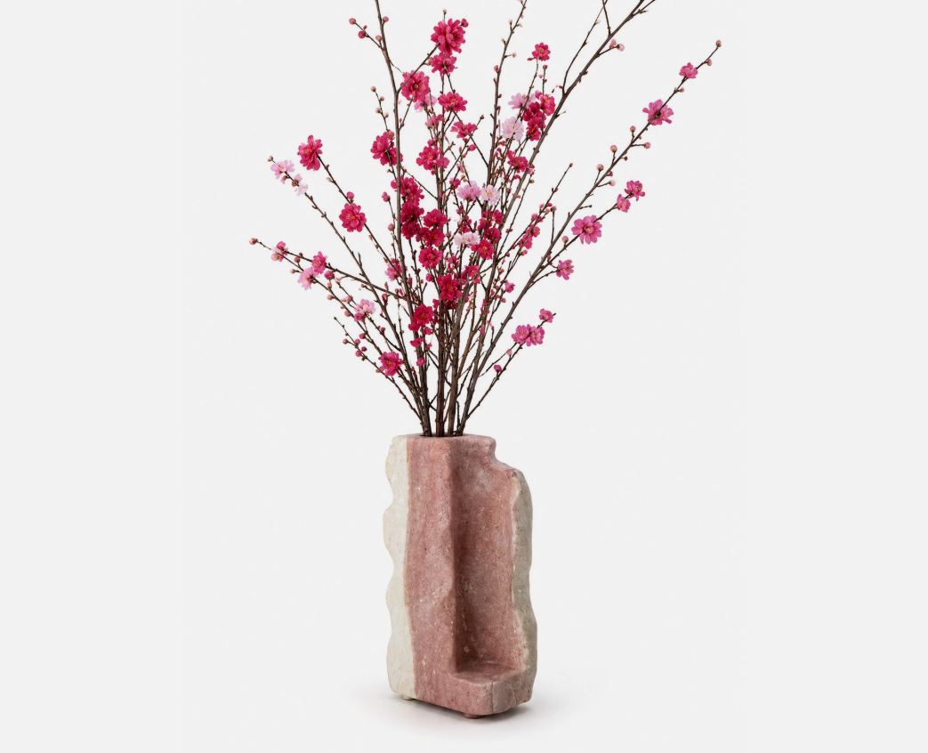 Handcrafted Hawkesbury Sandstone Vase Sculpture Rare Natural Stone Art Piece