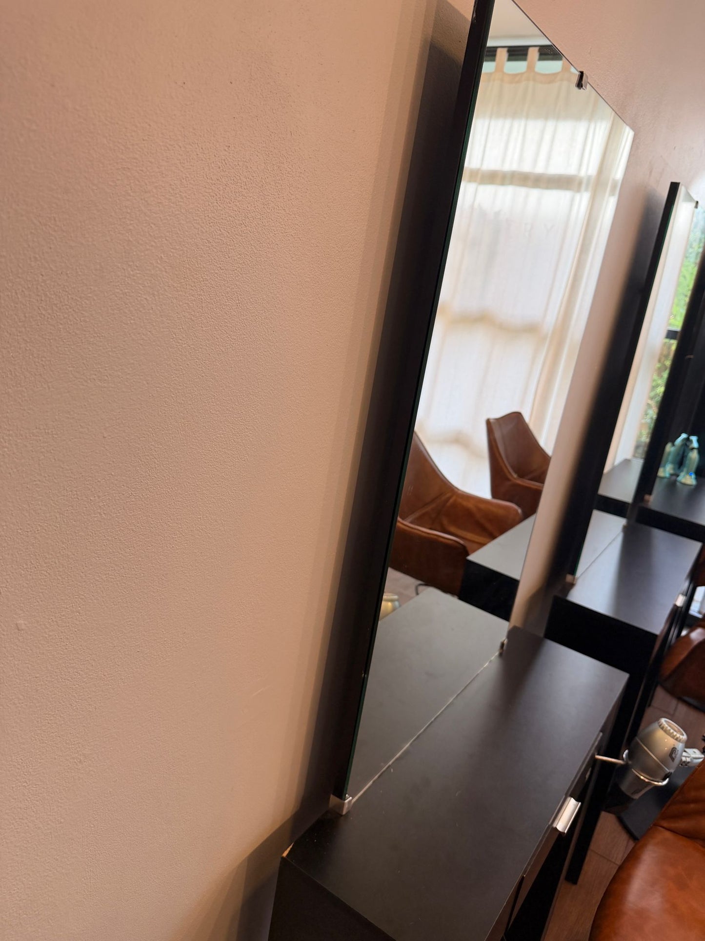 Salon Mirror Wall Mounted Large Rectangular Commercial Hairdresser Beauty Mirror 60x100