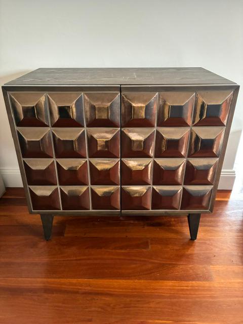West Elm Lubna Chowdhary Tiled Buffet Cabinet