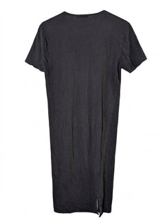 Bassike Black Organic Cotton T-Shirt Dress - Size XS - Image 1