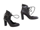 Stella McCartney Lace-Up Ankle Boots - Black EU 38.5 - Image 1