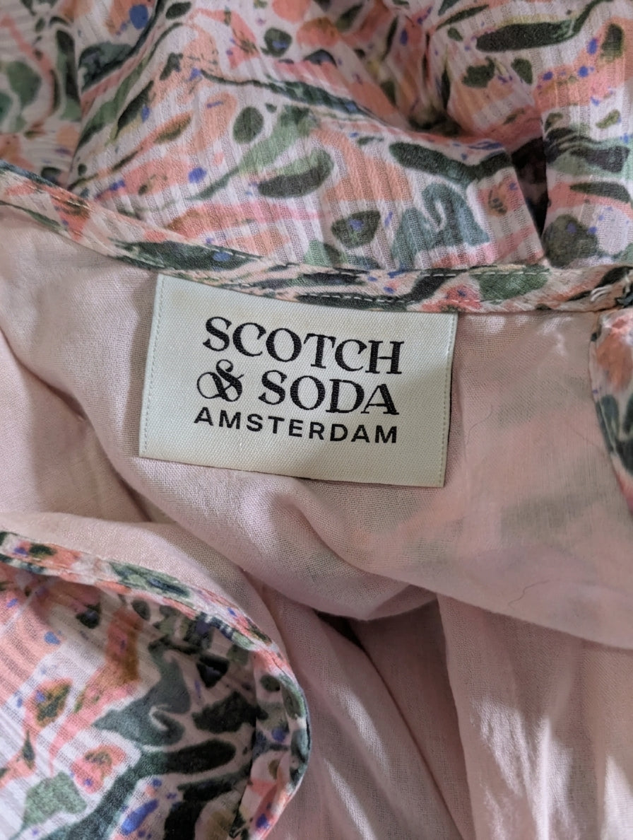 Scotch & Soda Amsterdam Floral Print Dress - Summer Edition XL - Image 9