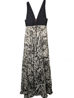 Ginger & Smart Maxi Dress - Black & White Printed Sample Piece - Image 1