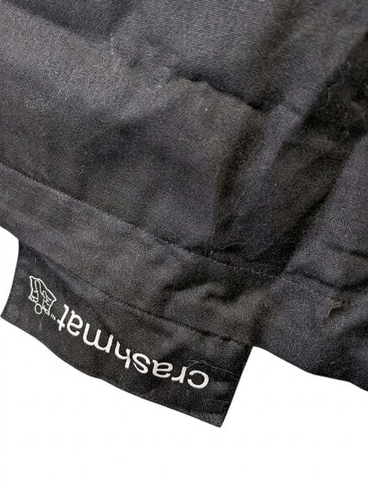 Crashmat Large Bean Bag Cover - Durable Water Resistant Cotton - Black - Image 1
