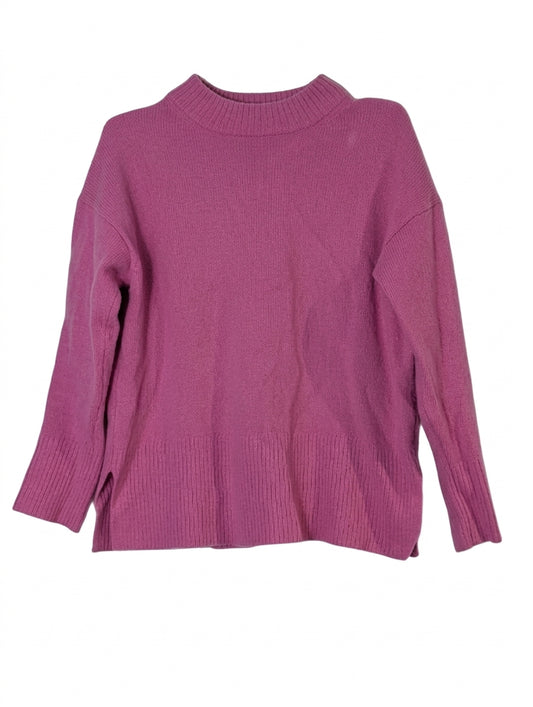 Country Road Pink 100% Wool Mock Neck Sweater - Women's Size M - Image 1