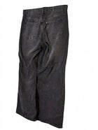 H&M Baggy Wide Loose Fit Jeans - Black Denim - Image 1
