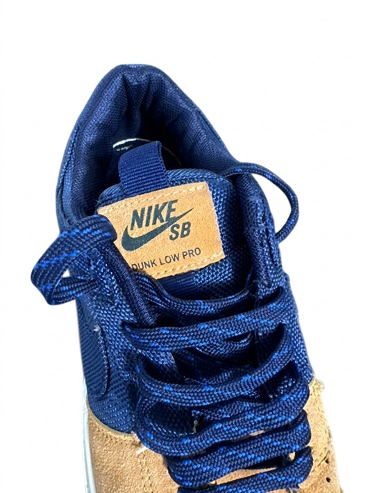 Nike SB Dunk Low Pro - Wheat/Navy Men's US 7.5 - Image 1