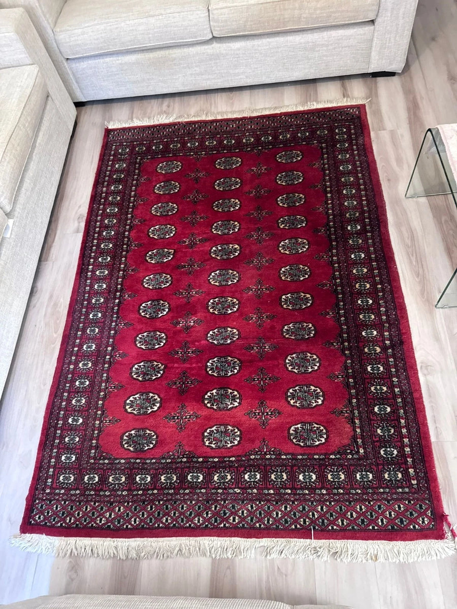 Large Red Persian Style Area Rug