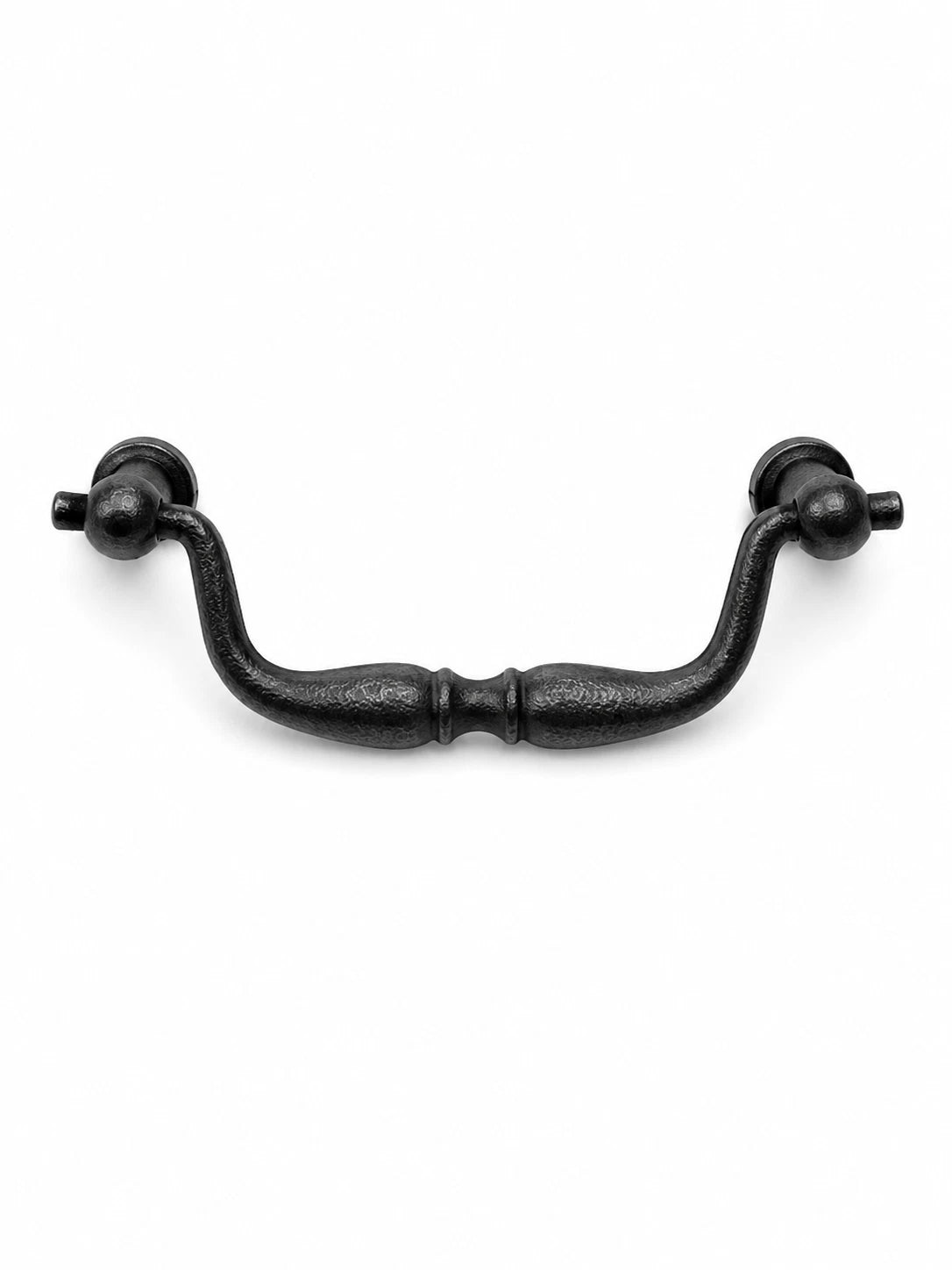 Pewter Cabinet Drawer Pull Handles Rustic Vintage Style, Set of 15